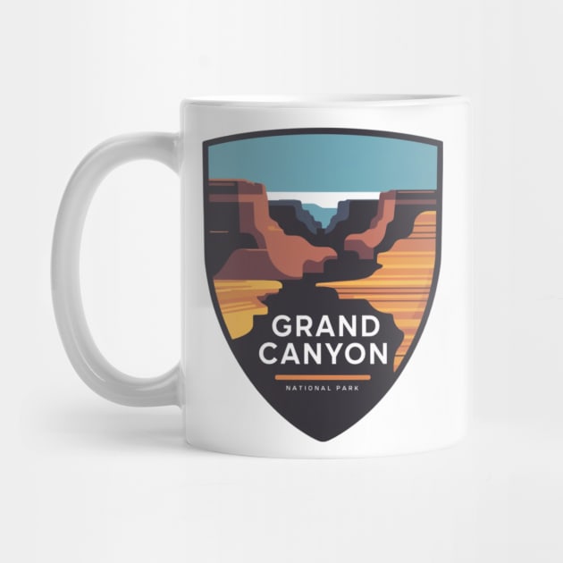 Grand Canyon National Park Emblem by Perspektiva